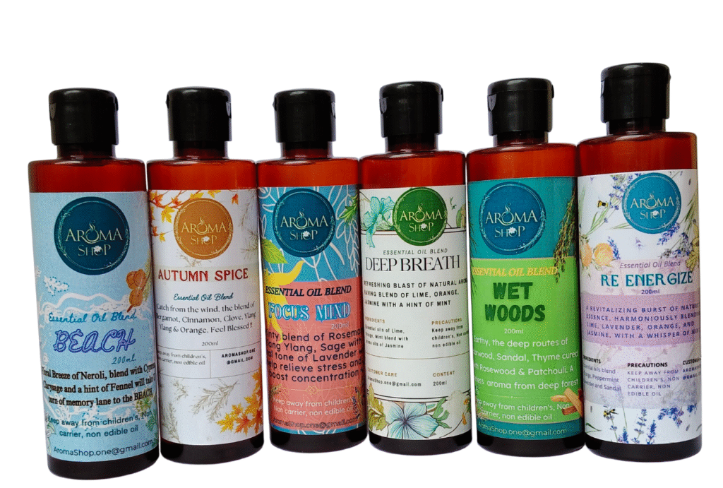 Essential oils blends