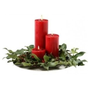 Pillar candle set