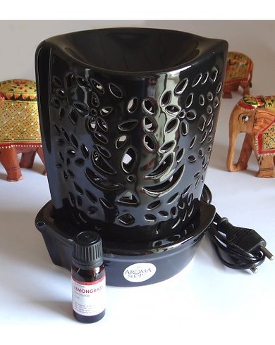 Aroma Lamp Black